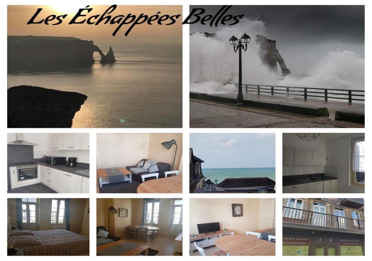 Les Echapees Belles Lejlighed Étretat Værelse billede