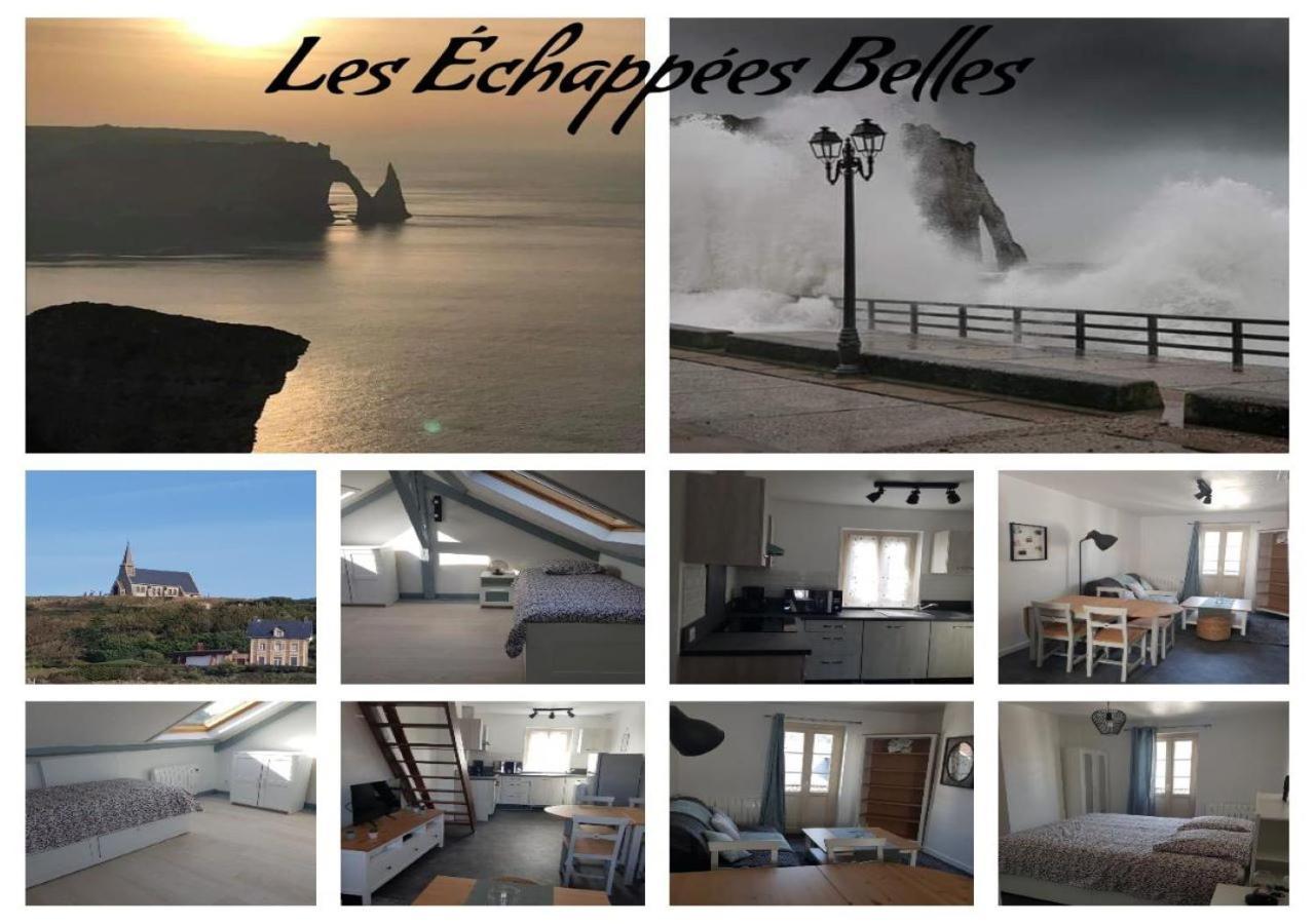 Les Echapees Belles Lejlighed Étretat Værelse billede
